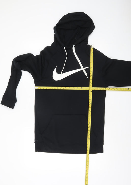 Mens UK Size S Nike Black Pullover Hoodie
