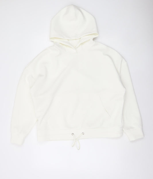 Womens UK Size 12 Dunnes Stores Ivory Pullover Hoodie