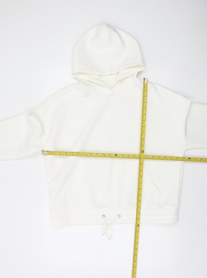 Womens UK Size 12 Dunnes Stores Ivory Pullover Hoodie