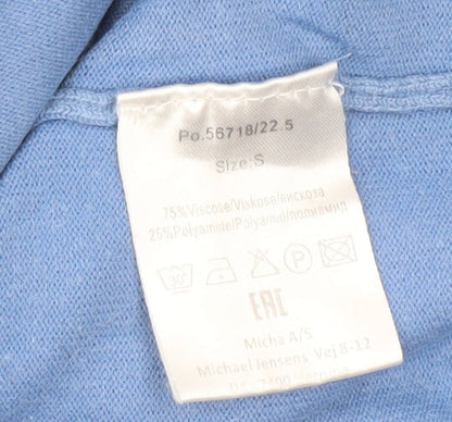 Womens UK Size S Micha Blue Pullover Jumper