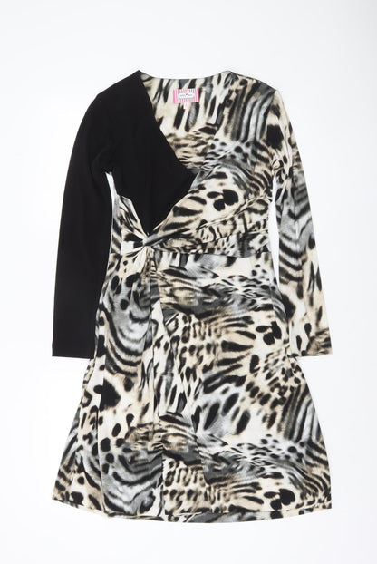Womens UK Size 8 Fran Jane Wrap Dress