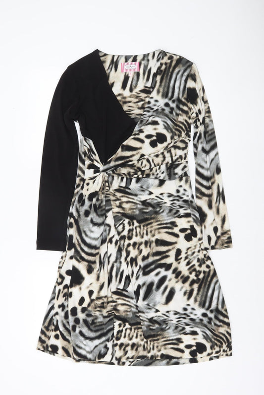 Womens UK Size 8 Fran Jane Wrap Dress