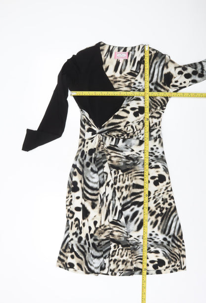 Womens UK Size 8 Fran Jane Wrap Dress