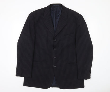 Mens UK Size L Burton Menswear Regular Black Suit Jacket