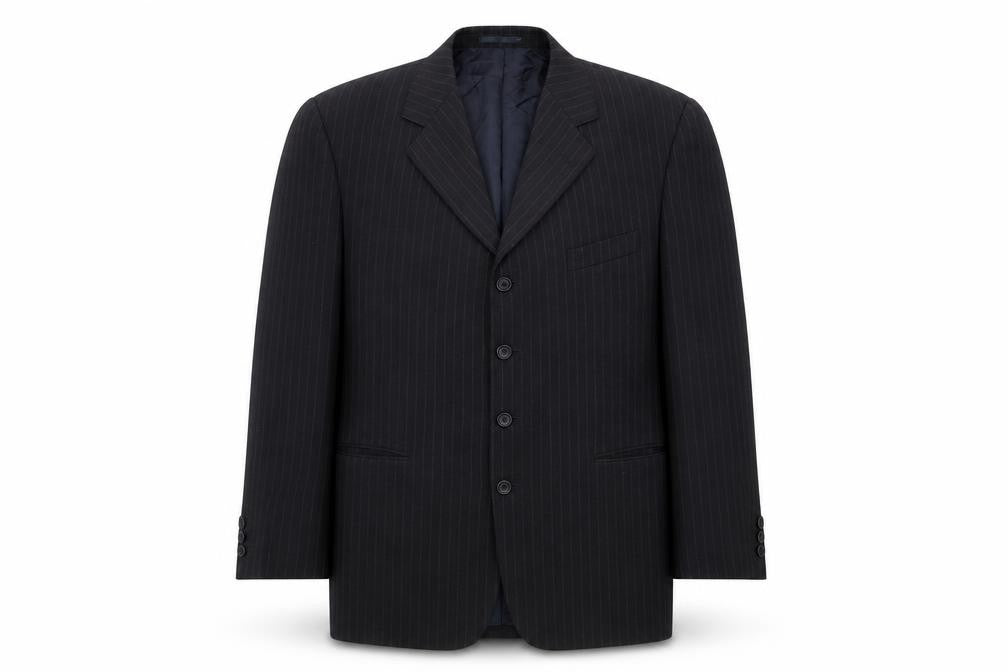 Mens UK Size L Burton Menswear Regular Black Suit Jacket
