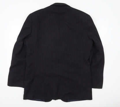 Mens UK Size L Burton Menswear Regular Black Suit Jacket