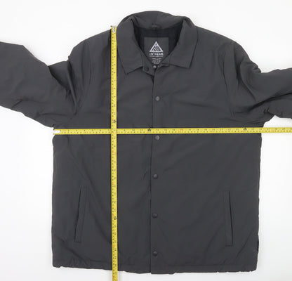 -9° Peak Men's Black 2XL Water Resistant Insulated Outdoor Jacket