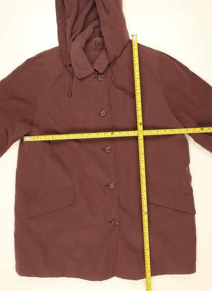 Womens UK Size M Bonmarché Brown Rain Coat