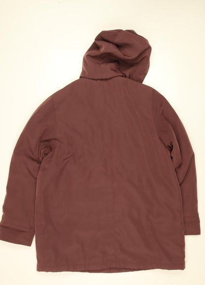 Womens UK Size M Bonmarché Brown Rain Coat