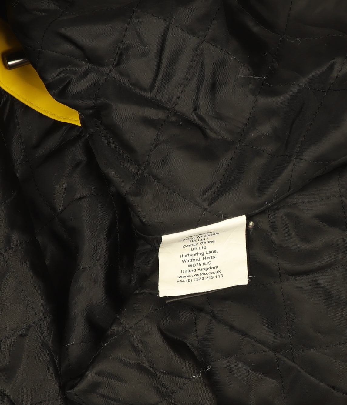 Womens UK Size M Weatherproof Yellow Rain Coat