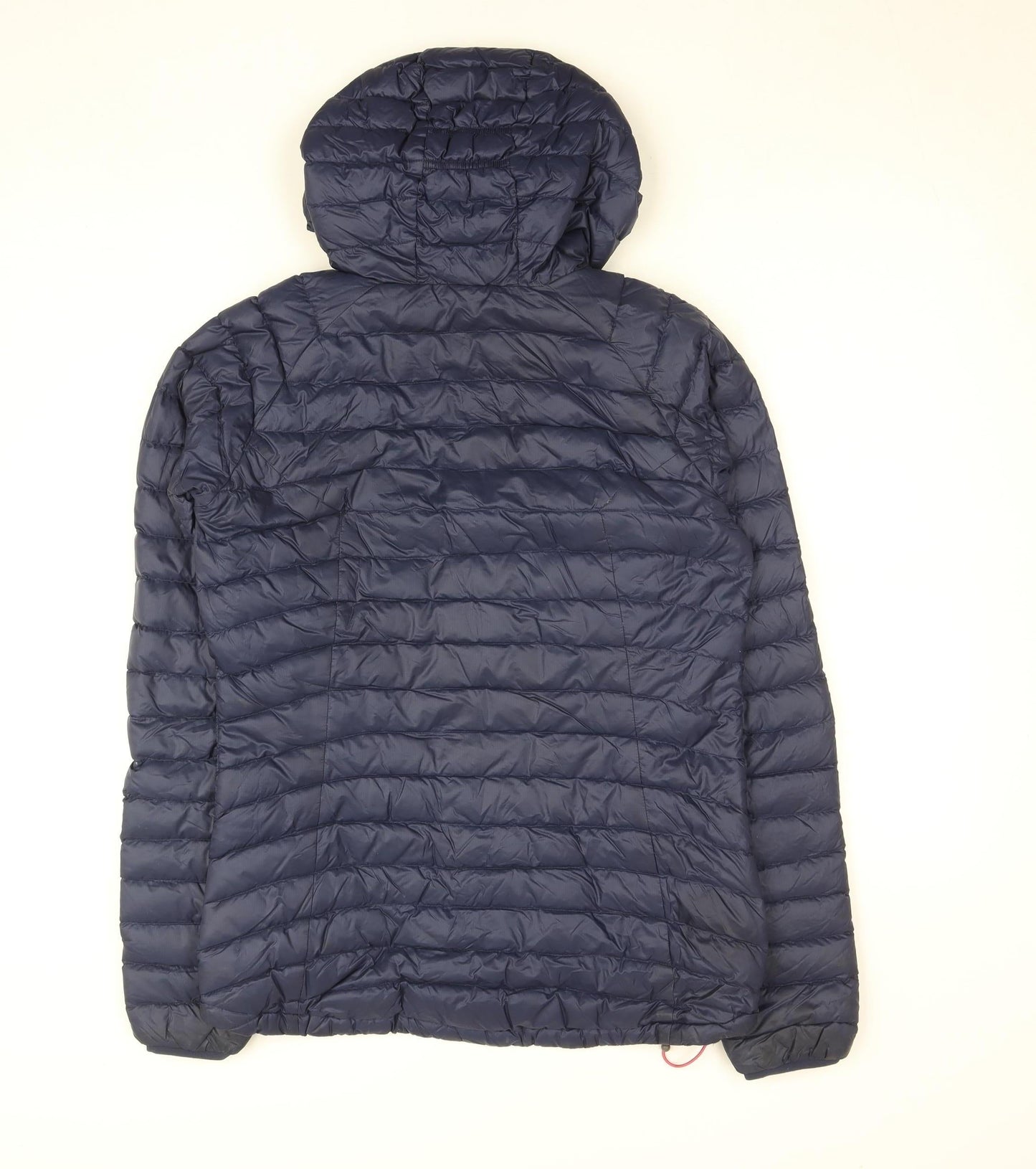 Rab Women's Blue Hooded Down Puffer Jacket Size 10