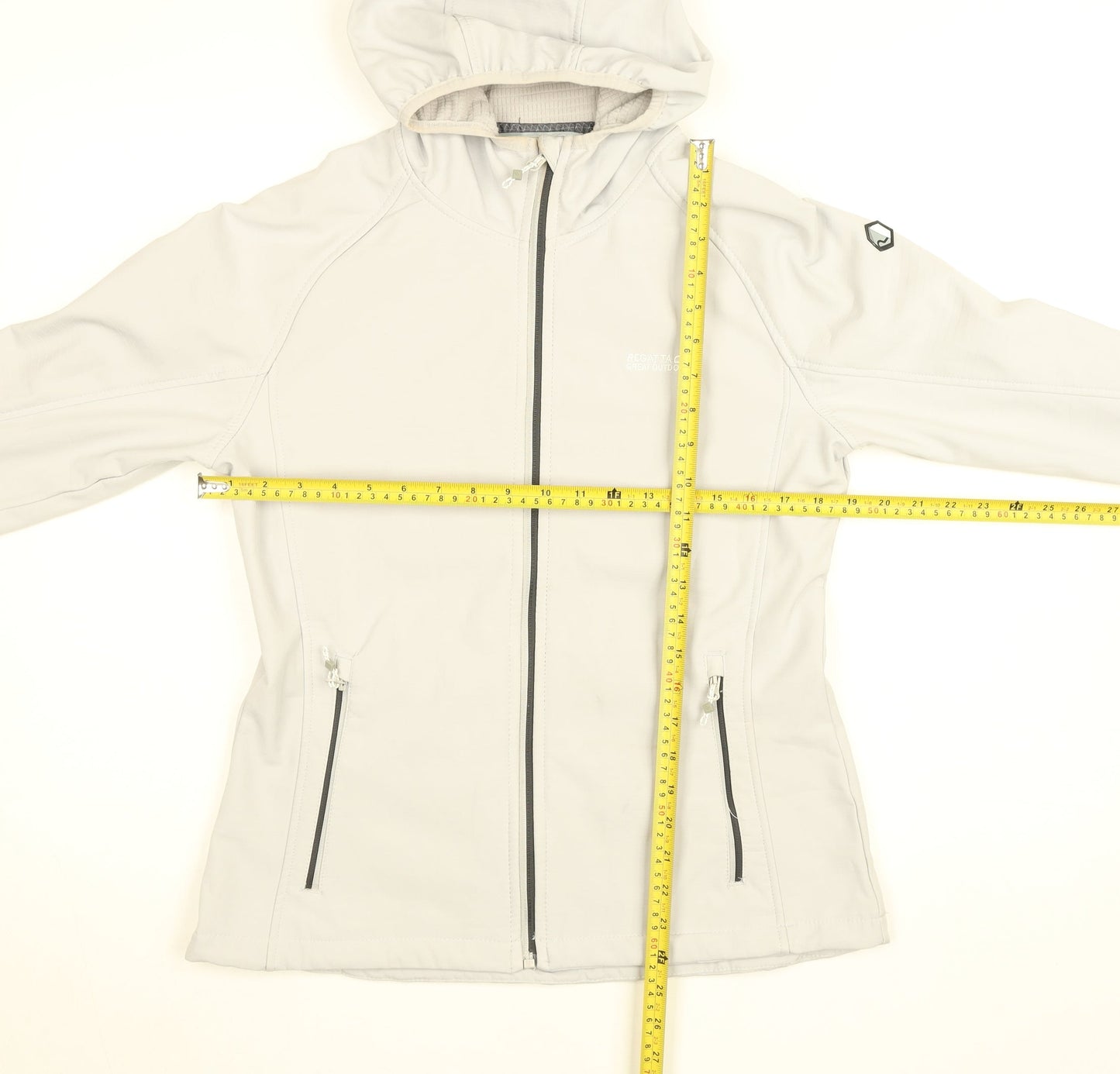 Womens UK Size 12 Regatta Grey Soft Shell