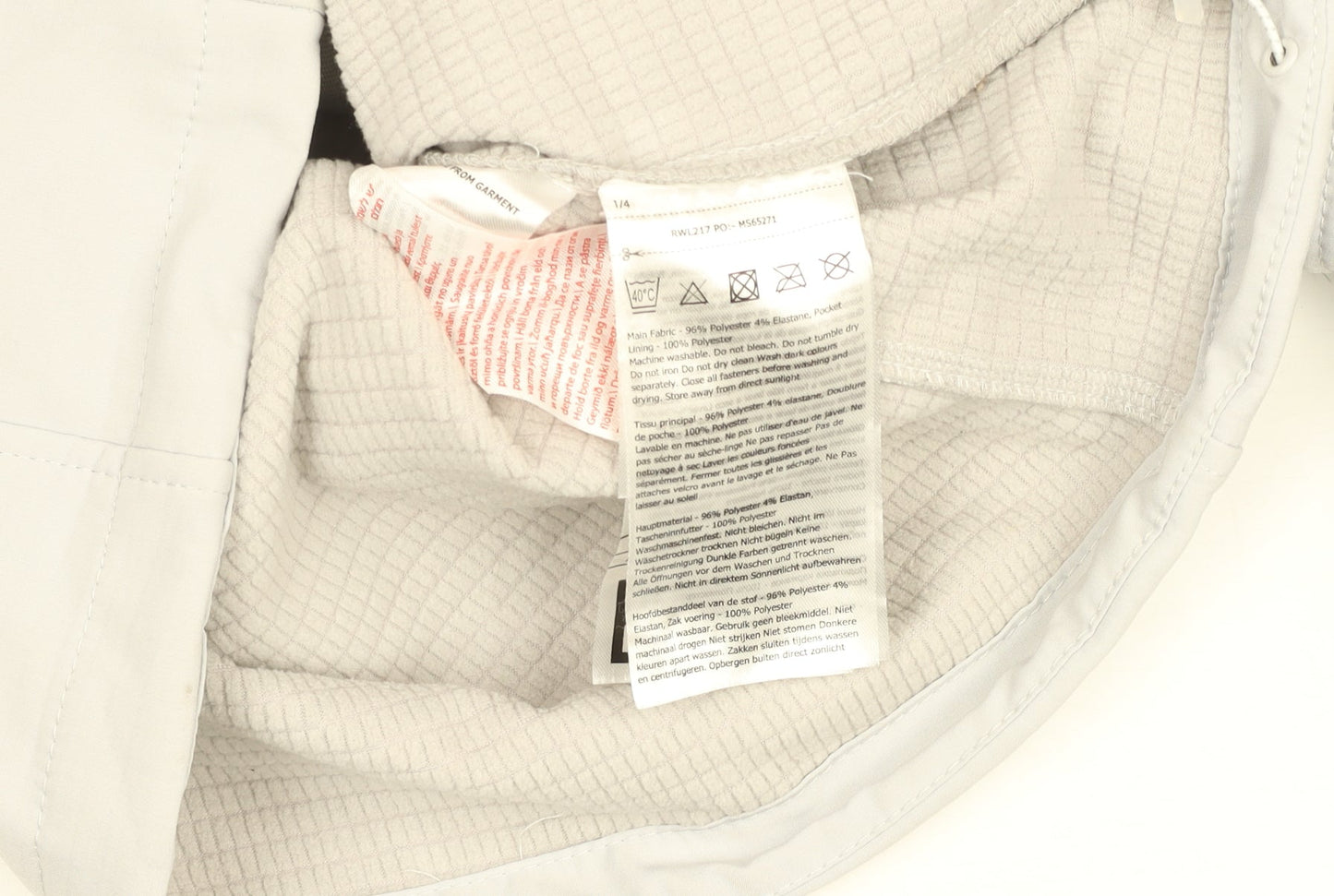 Womens UK Size 12 Regatta Grey Soft Shell