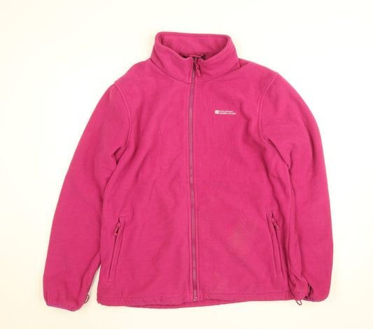 Mountain Warehouse Women's Pink Fleece Full Zip Jacket Size 18