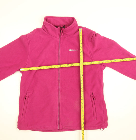Mountain Warehouse Women's Pink Fleece Full Zip Jacket Size 18