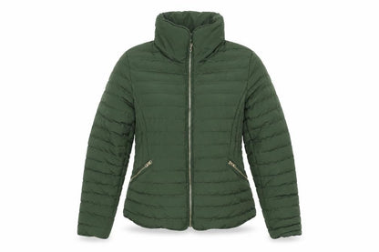 Womens UK Size 12 Tokyo Laundry Green Puffer Jacket