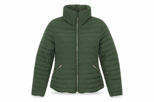 Womens UK Size 12 Tokyo Laundry Green Puffer Jacket