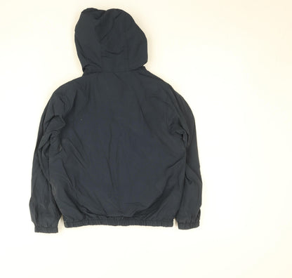 Boys UK Size 8-9 Years Penguin by Munsingwear Blue Windbreaker Coat