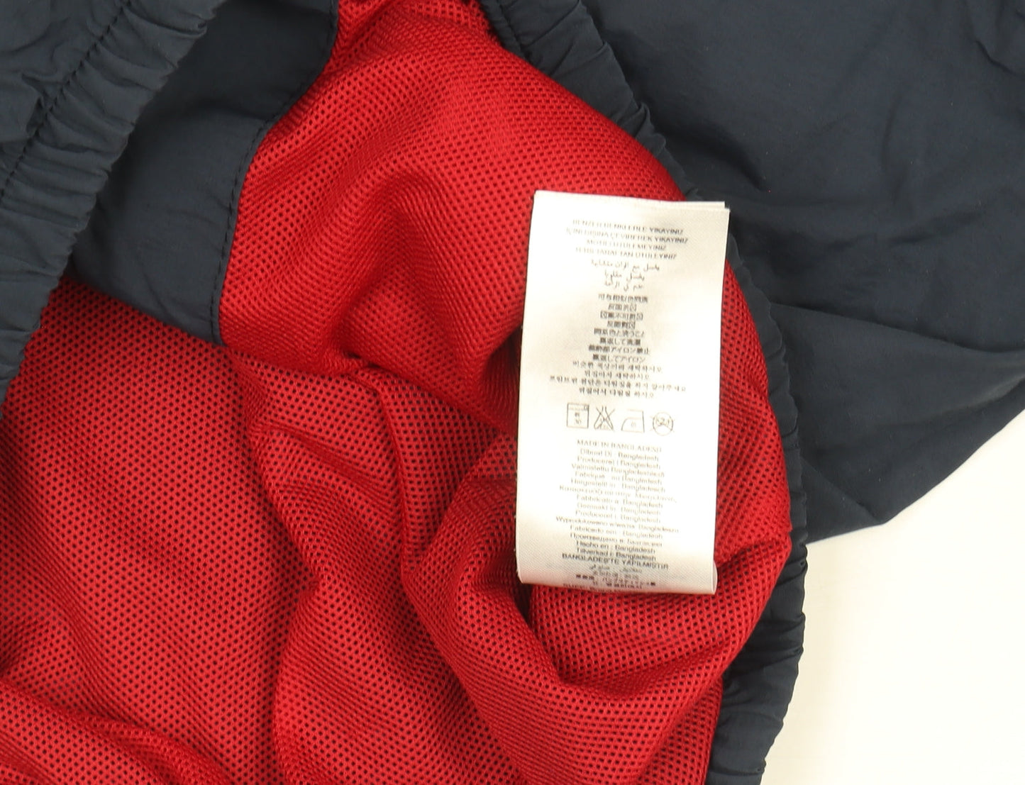 Boys UK Size 8-9 Years Penguin by Munsingwear Blue Windbreaker Coat