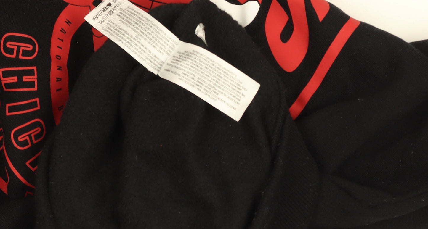 Primark NBA Chicago Bulls Men's Black M Pullover Sweatshirt