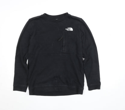 Teens UK Size L The North Face Black Pullover Sweatshirt