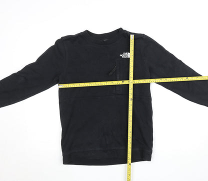 Teens UK Size L The North Face Black Pullover Sweatshirt