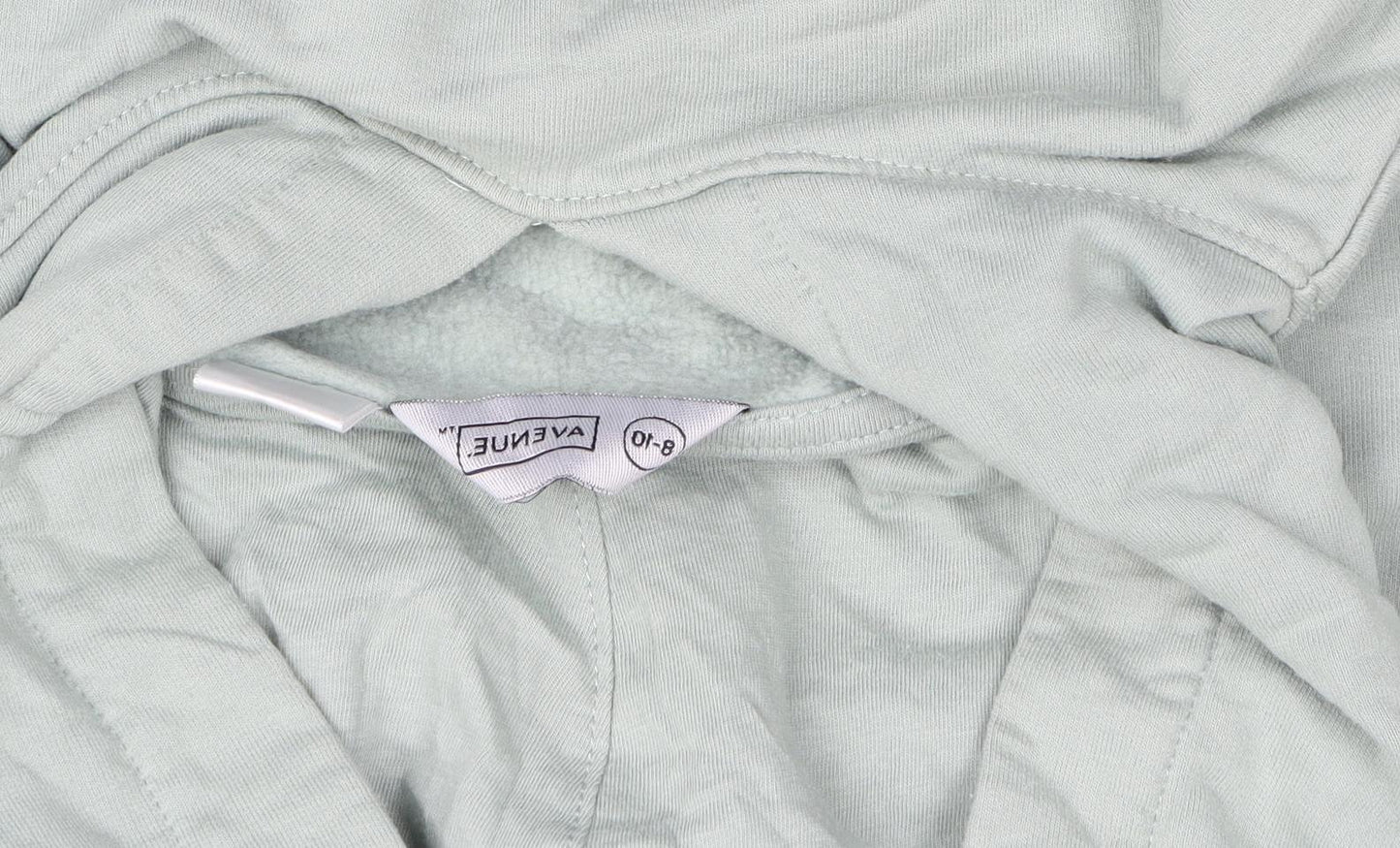 Womens UK Size 8-10 Avenue Green Pullover Hoodie