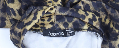 Womens UK Size 6 Boohoo Bodycon Dress