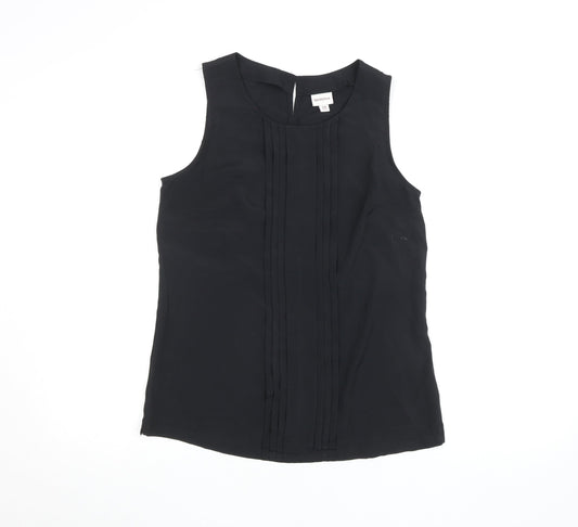 Womens UK Size S Merona Black Basic Blouse