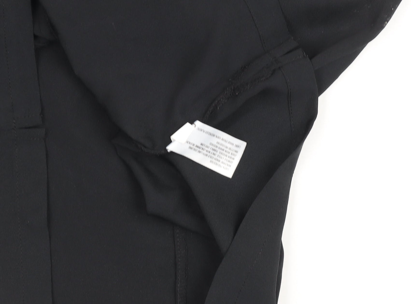 Womens UK Size S Merona Black Basic Blouse