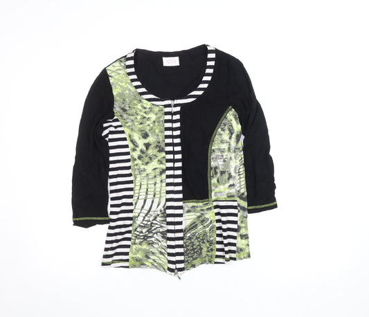 Womens UK Size S Libra Multicoloured Tunic Blouse