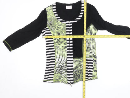 Womens UK Size S Libra Multicoloured Tunic Blouse