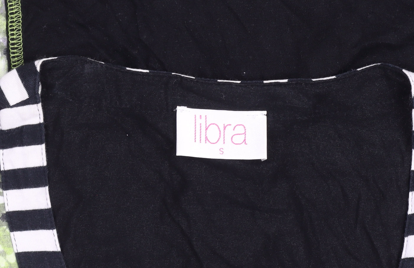Womens UK Size S Libra Multicoloured Tunic Blouse