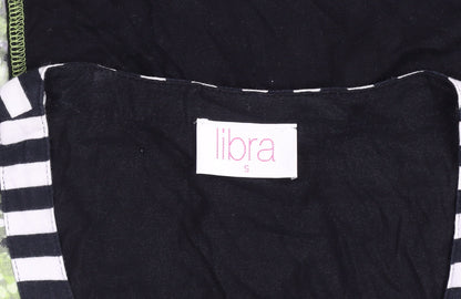 Womens UK Size S Libra Multicoloured Tunic Blouse
