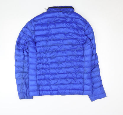 Mens UK Size M XV Kings Blue Puffer Jacket