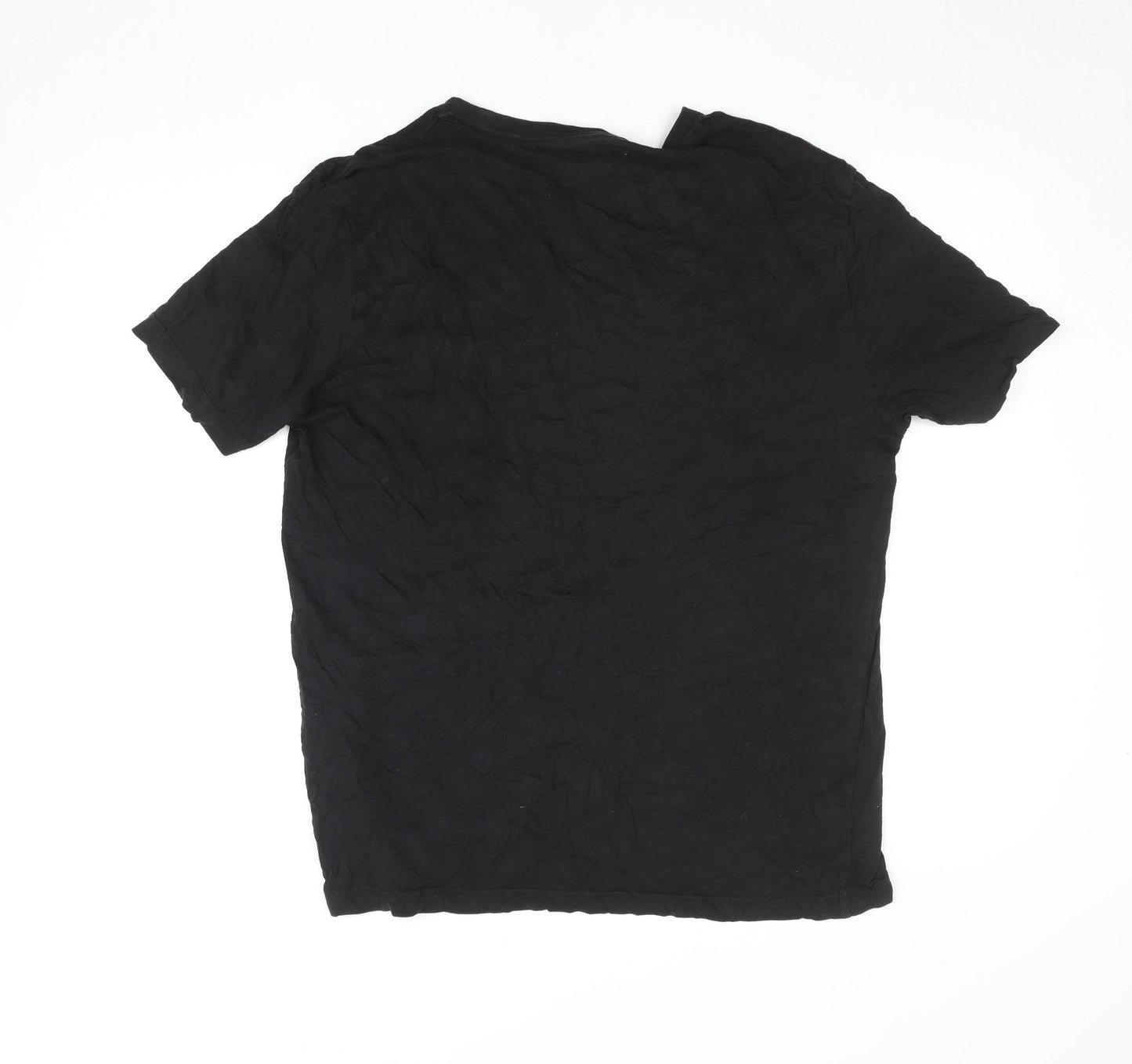 Puma Men's Black Short Sleeve Crew Neck Sports Cotton T-Shirt S