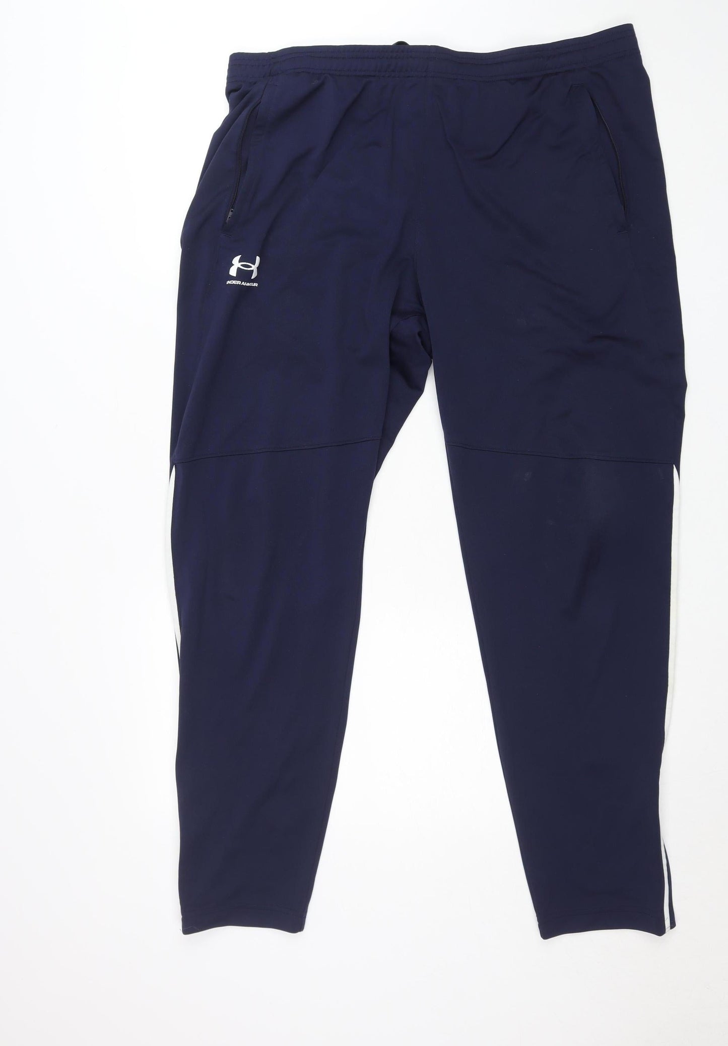 Under Armour Men's Blue 2XL Tapered Track Pants Athletic Fit