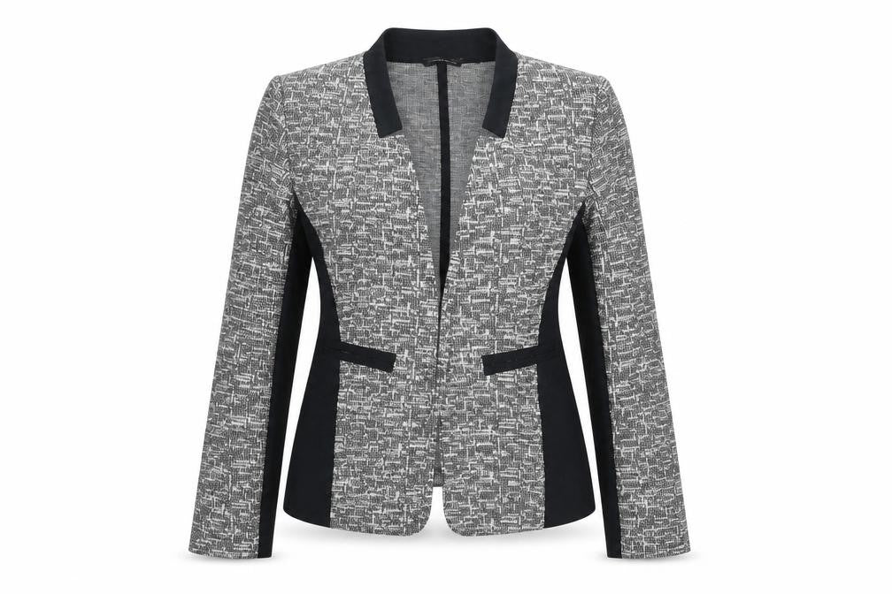 Womens UK Size 10 Warehouse Black Basic Jacket