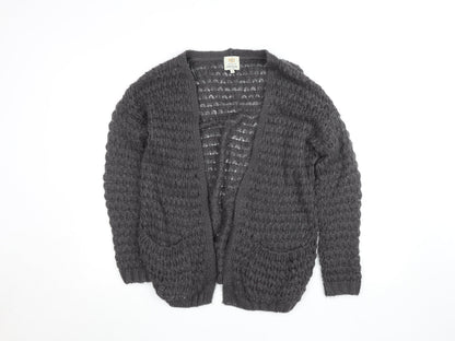 Womens UK Size 6 River Island Grey Cardigan Jumper