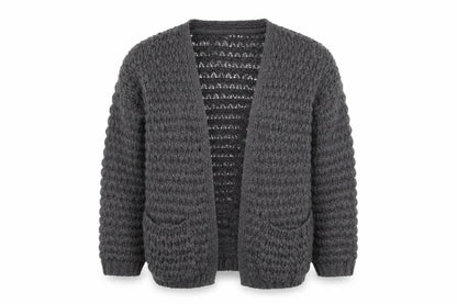 Womens UK Size 6 River Island Grey Cardigan Jumper