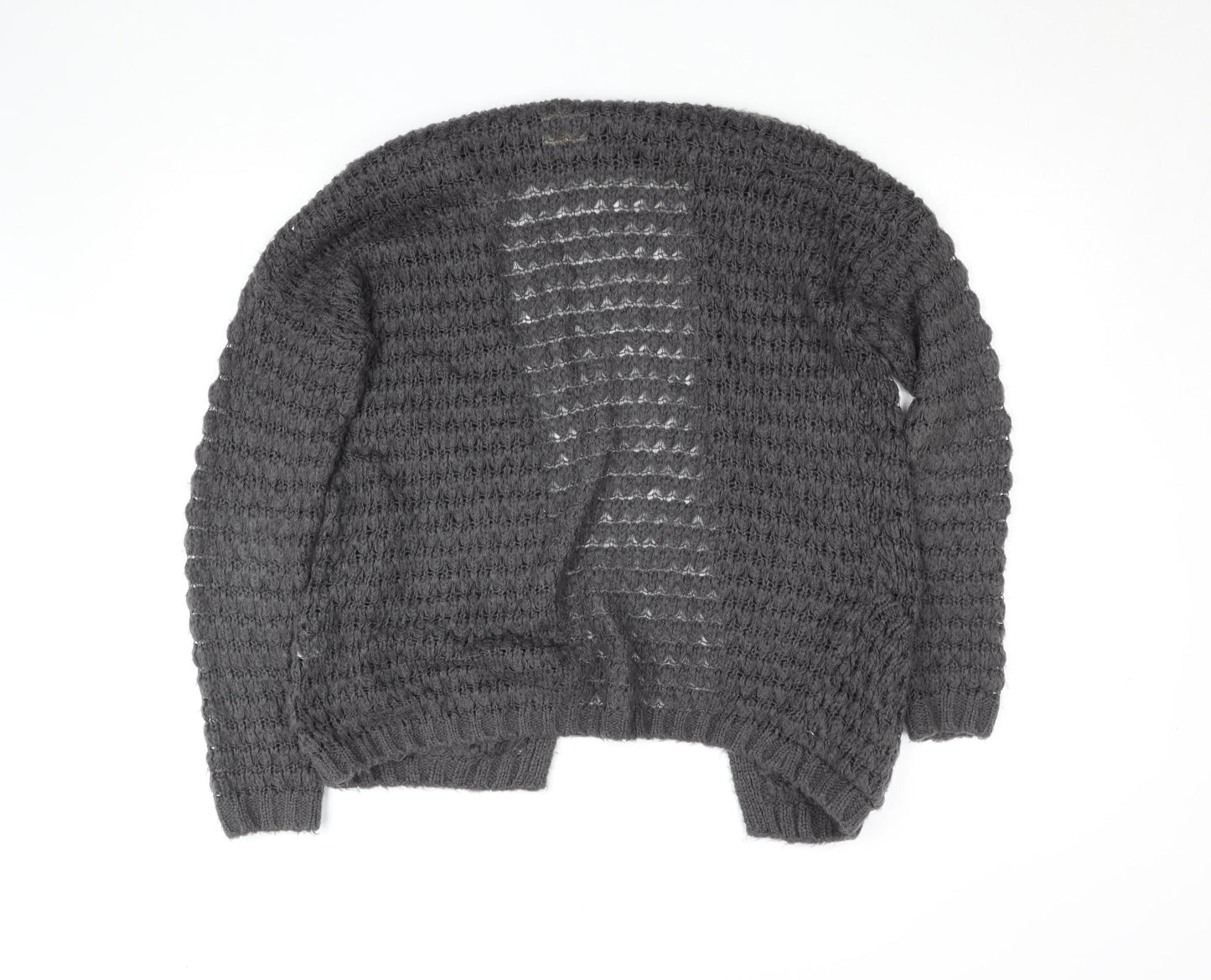 Womens UK Size 6 River Island Grey Cardigan Jumper