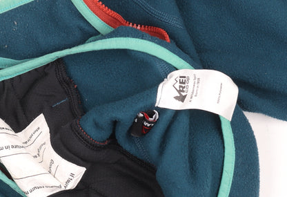Boys UK Size 10-12 Years REI Co-op Blue Fleece Jacket