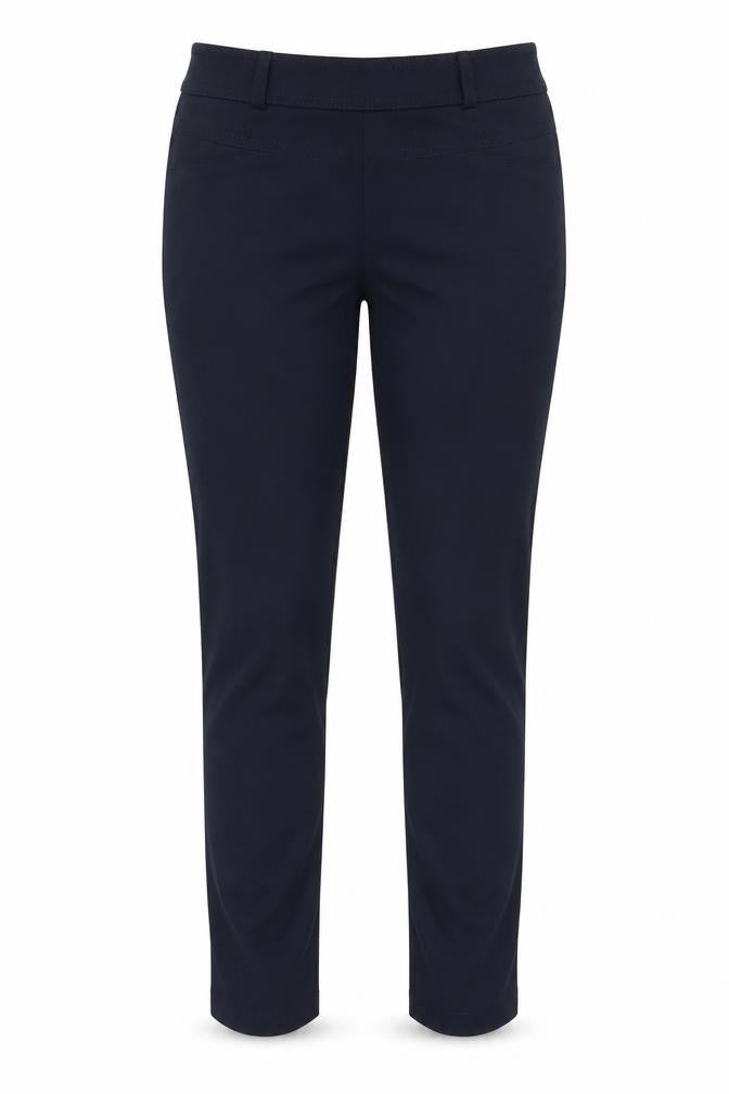Womens UK Size 14 Dunnes Slim Fit Casual Workwear Black Trousers