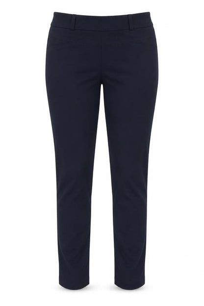 Womens UK Size 14 Dunnes Slim Fit Casual Workwear Black Trousers