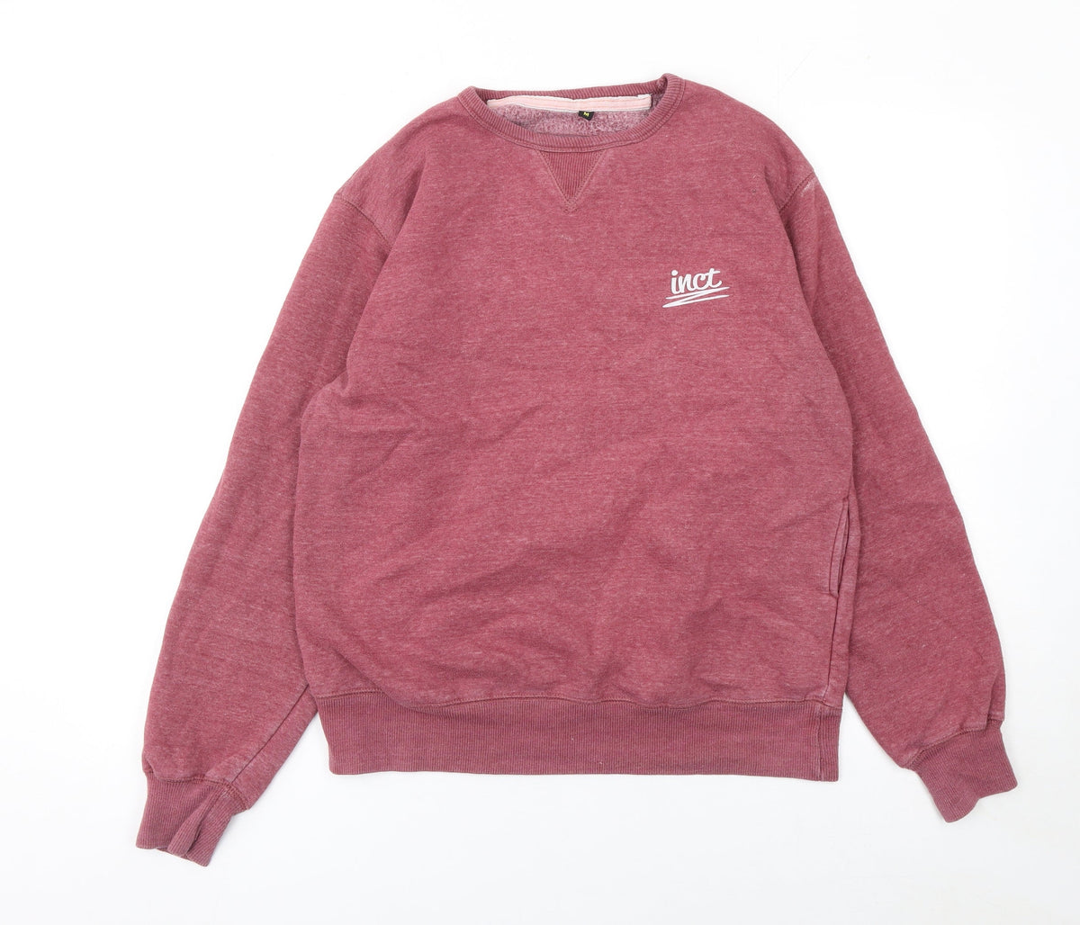Mens UK Size M inct Red Pullover Sweatshirt
