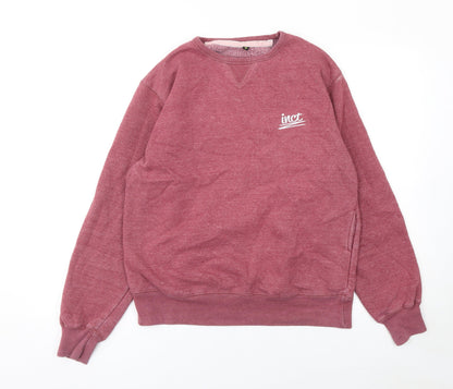 Mens UK Size M inct Red Pullover Sweatshirt
