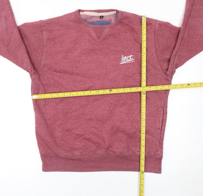 Mens UK Size M inct Red Pullover Sweatshirt