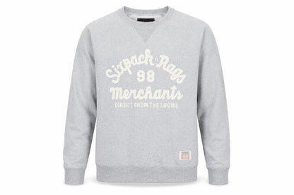 Mens UK Size M Sixpack France Grey Pullover Sweatshirt