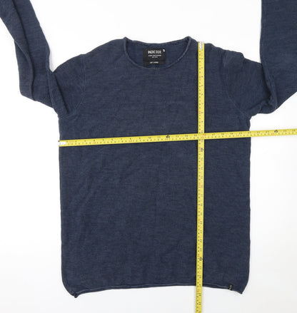 Mens UK Size 2XL INDICODE Blue Pullover Sweatshirt