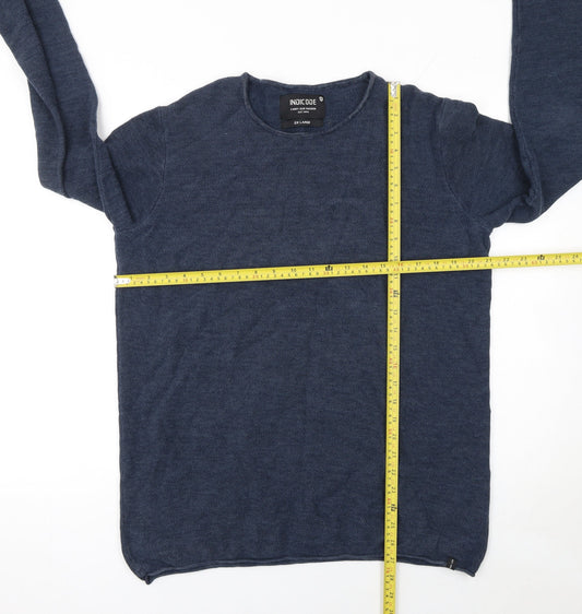 Mens UK Size 2XL INDICODE Blue Pullover Sweatshirt